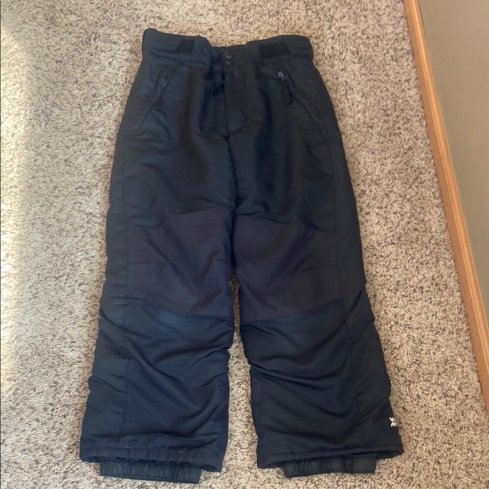 All in Motion Black Sweatpants with Adjustable Waistband and Insulated Design